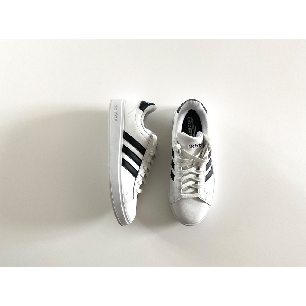 Adidas Women's Grand Court 2.0 White Cloudfoam Comfort Sneakers Size 6.5
